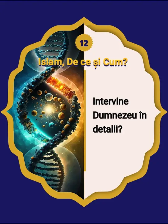 12- Intervine Dumnezeu în detalii? Unii spun că Dumnezeu este prea mare pentru a fi…