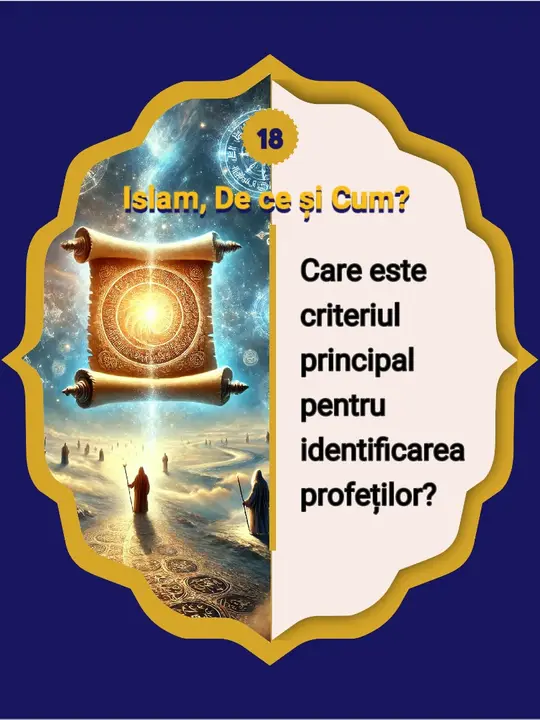 18. Care este criteriul principal pentru recunoașterea profeților adevărați? Pe de o…