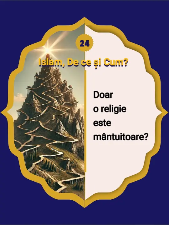 24. Poate fi obținută fericirea doar prin urmarea unei anumite religii? Mulți oameni…